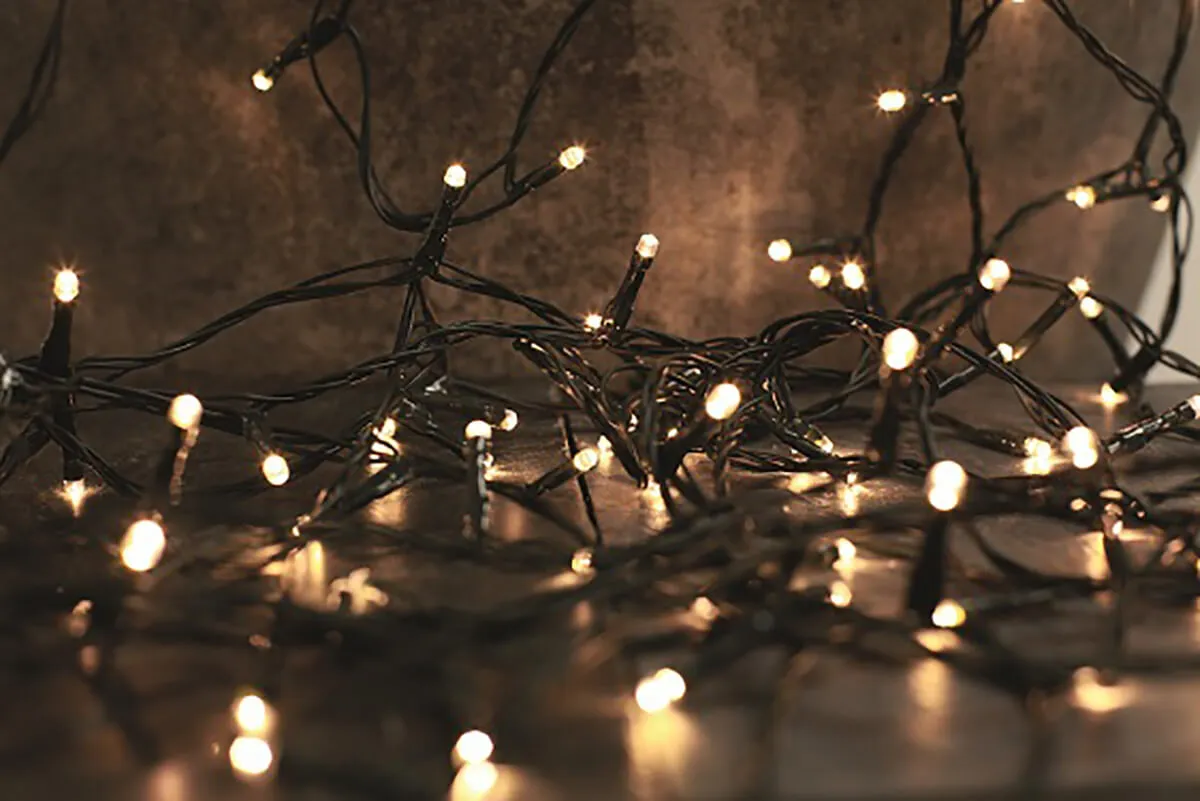 1000 Warm White LED String Christmas Lights