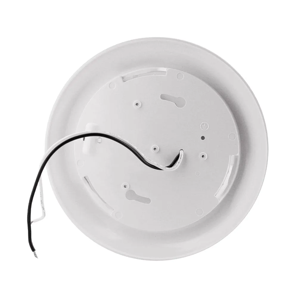 15W 7.5in. Round White Dimmable 5-CCT Tunable LED Ceiling Light - 110 Degrees Beam - 120V Direct Wiring - 1000 Lm