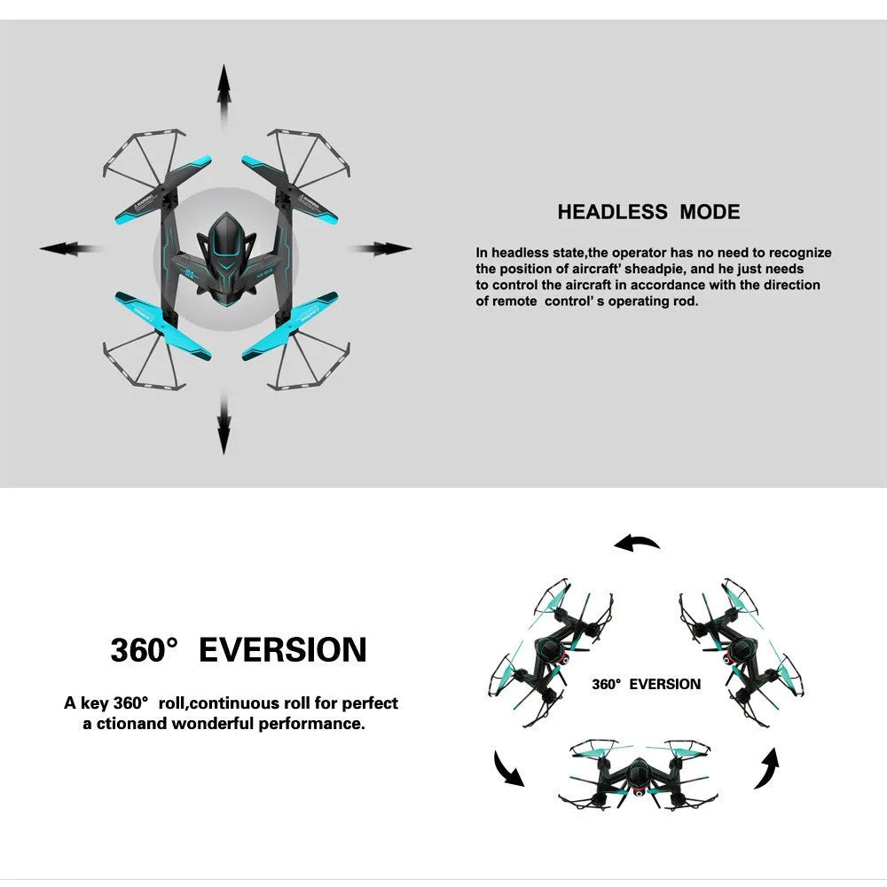 2017 New X8SW Wifi Drone RC quadcopter with 720p Wifi FPV HD camera Or 1080P HD Camera Headless Quad copter helicopter