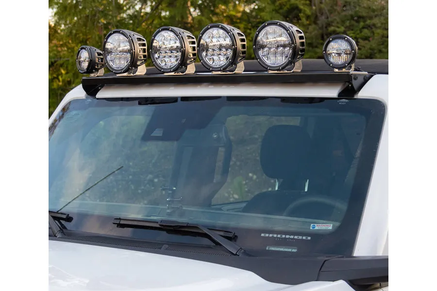 2021  Ford Bronco Grimm Offroad Windshield Light Bridge