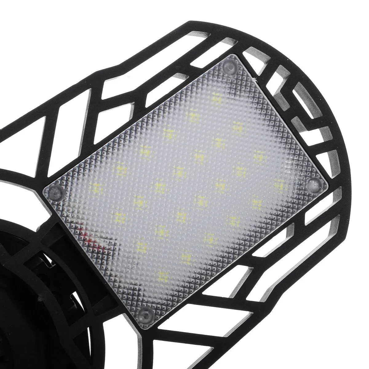 60W 120W LED Garage Light Bulb Deformable Ceiling Fixture Lights Workshop Lamp USB Direct Charging