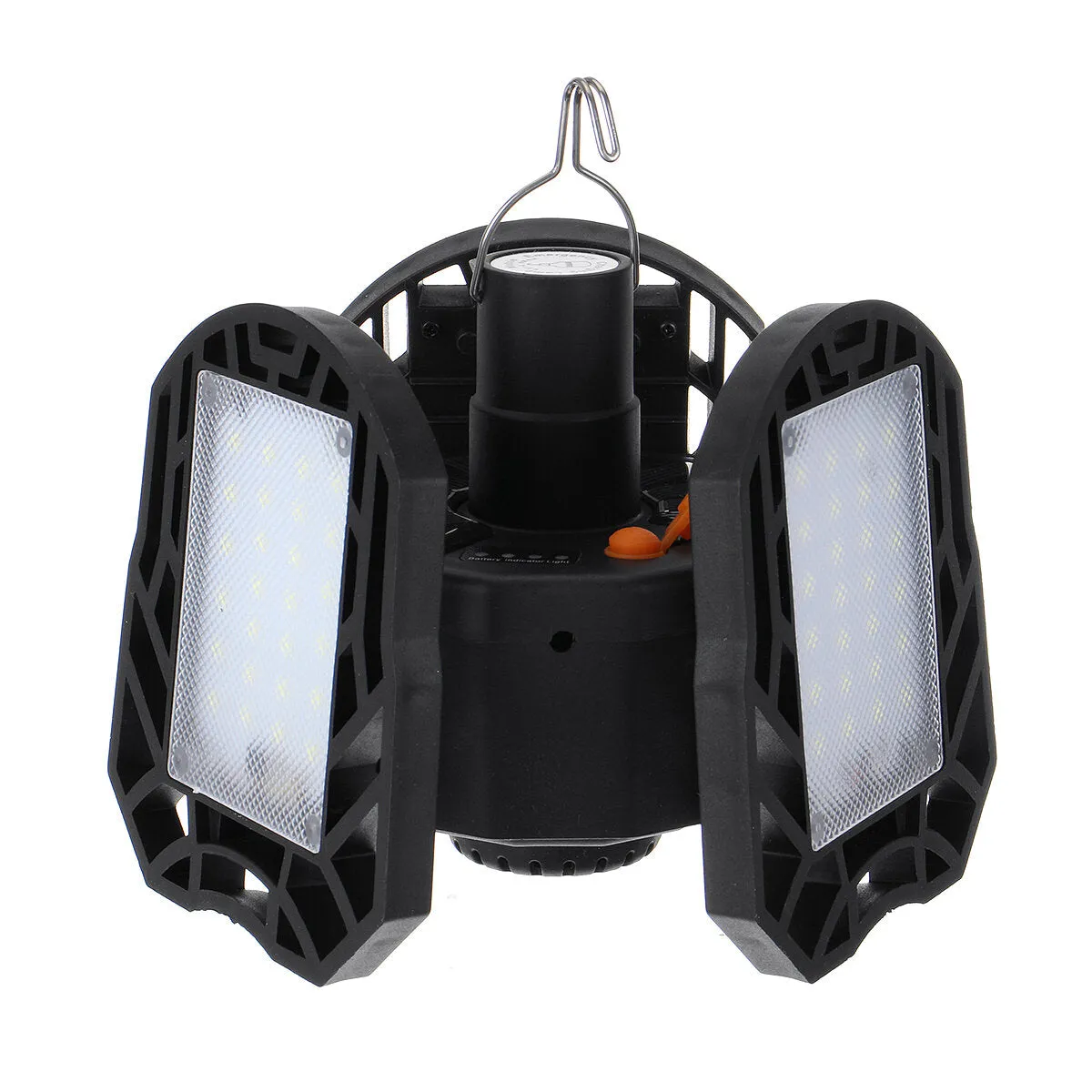 60W 120W LED Garage Light Bulb Deformable Ceiling Fixture Lights Workshop Lamp USB Direct Charging