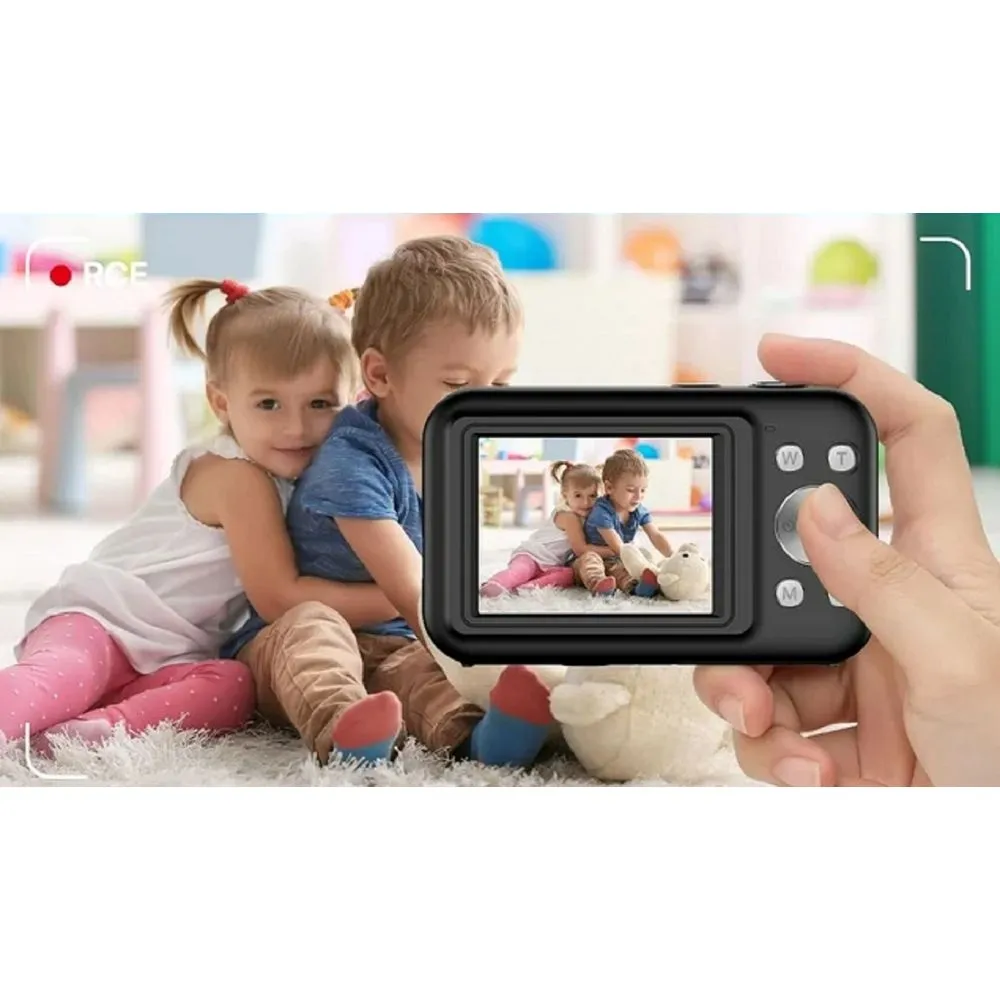 ACTITOP FHD 1080P Camera for Kids 44MP Black
