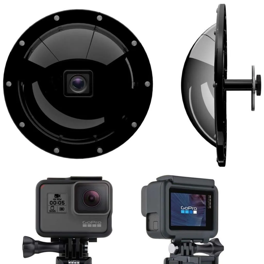 Advanced V5 GoPro Dome Housing for Hero 7 | 6 | 5 Black