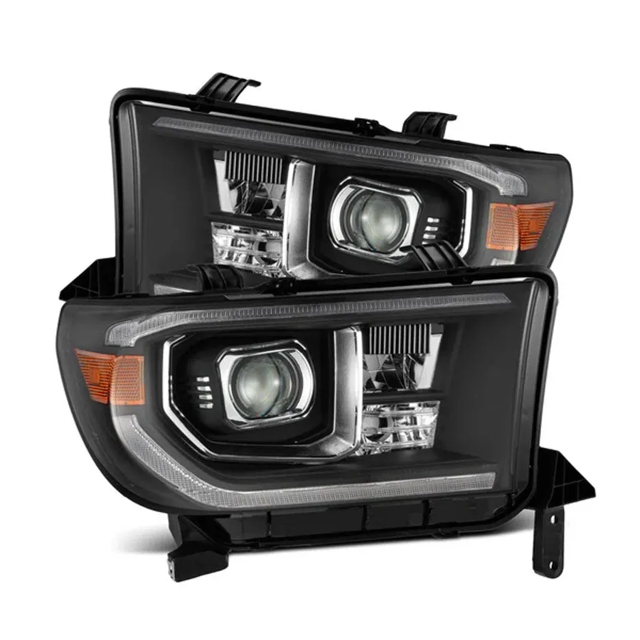 AlphaRex MK II PRO-Series Halogen Projector Headlights Black (Without Level Adjuster) | 2007-2013 Toyota Tundra