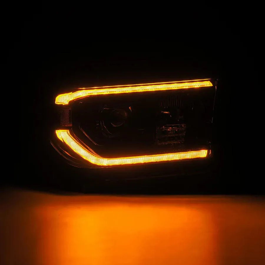 AlphaRex MK II PRO-Series Halogen Projector Headlights Black (Without Level Adjuster) | 2007-2013 Toyota Tundra