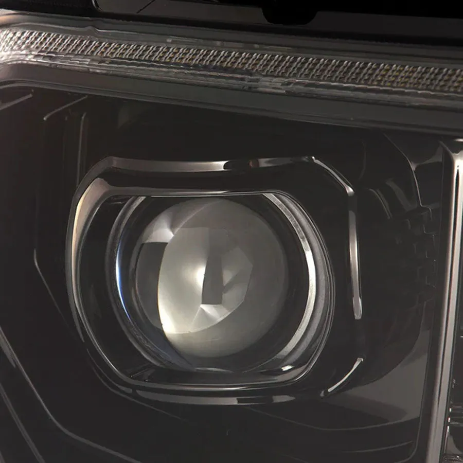 AlphaRex MK II PRO-Series Halogen Projector Headlights Black (Without Level Adjuster) | 2007-2013 Toyota Tundra