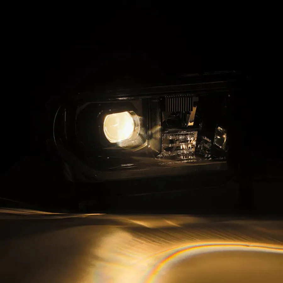 AlphaRex MK II PRO-Series Halogen Projector Headlights Black (Without Level Adjuster) | 2007-2013 Toyota Tundra