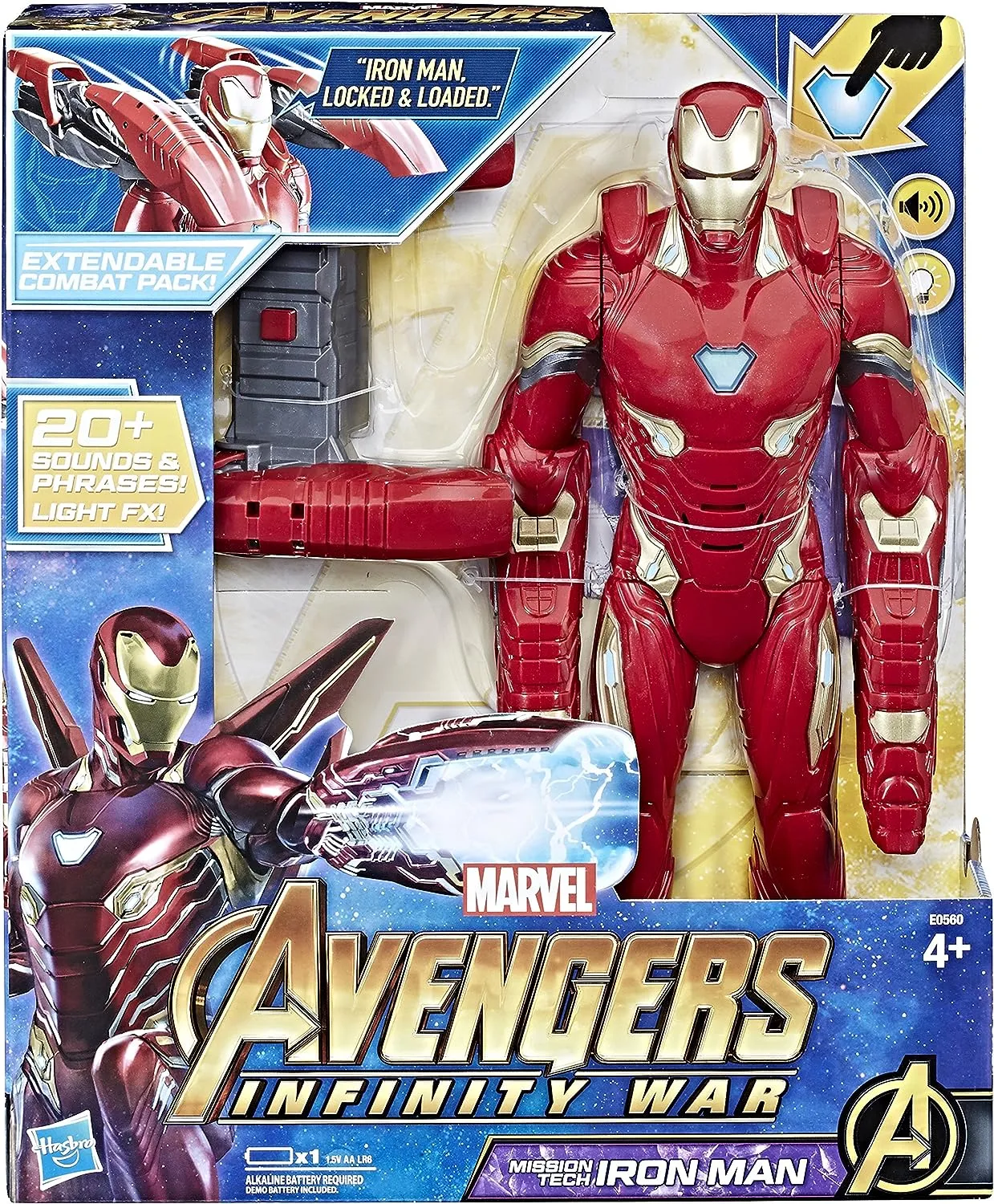Avengers Marvel Infinity War Mission Tech Iron Man Figure