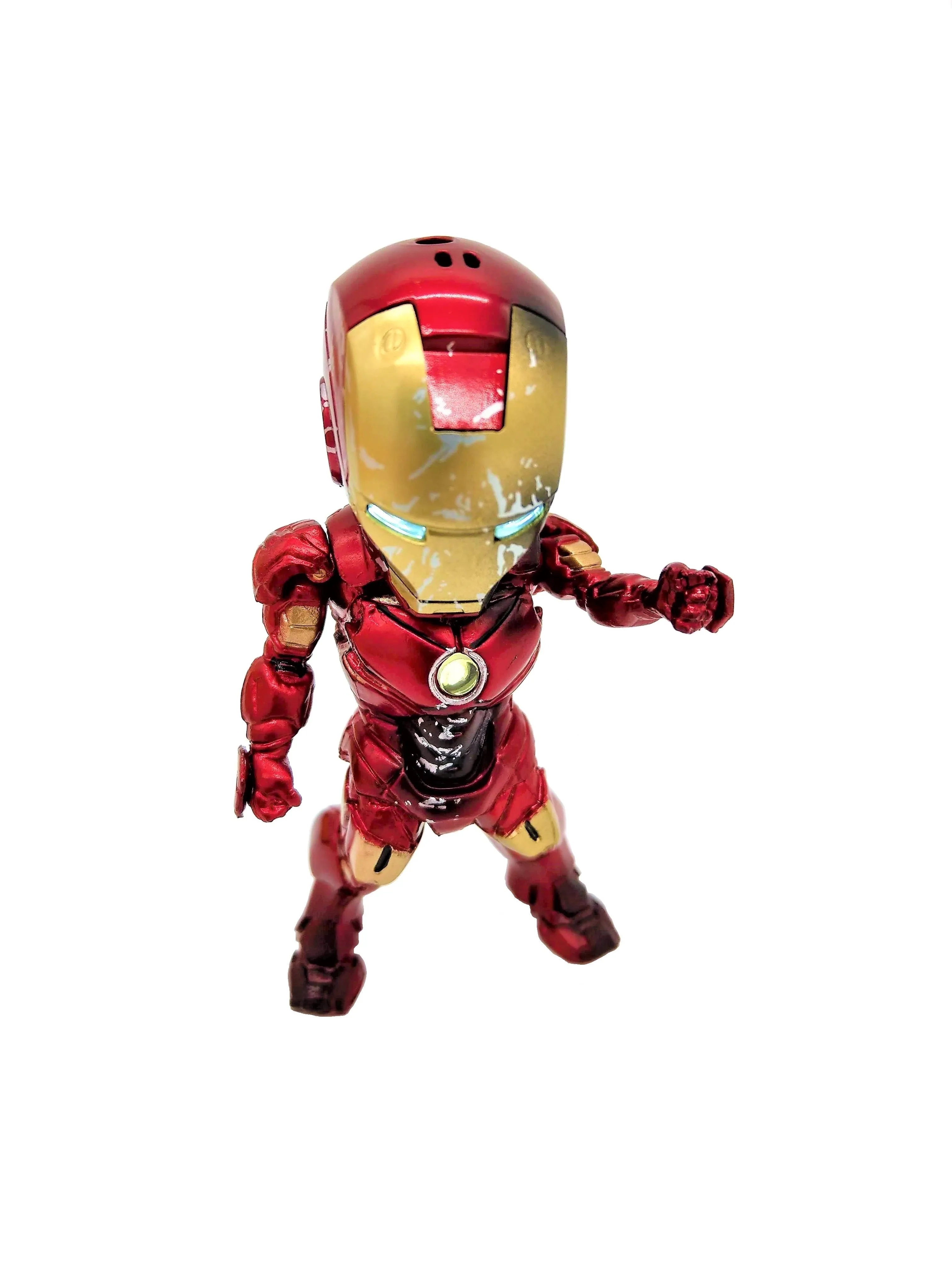 Battle Injured Iron Man from Avengers Endgame With LED eyes! (Batteries Included)