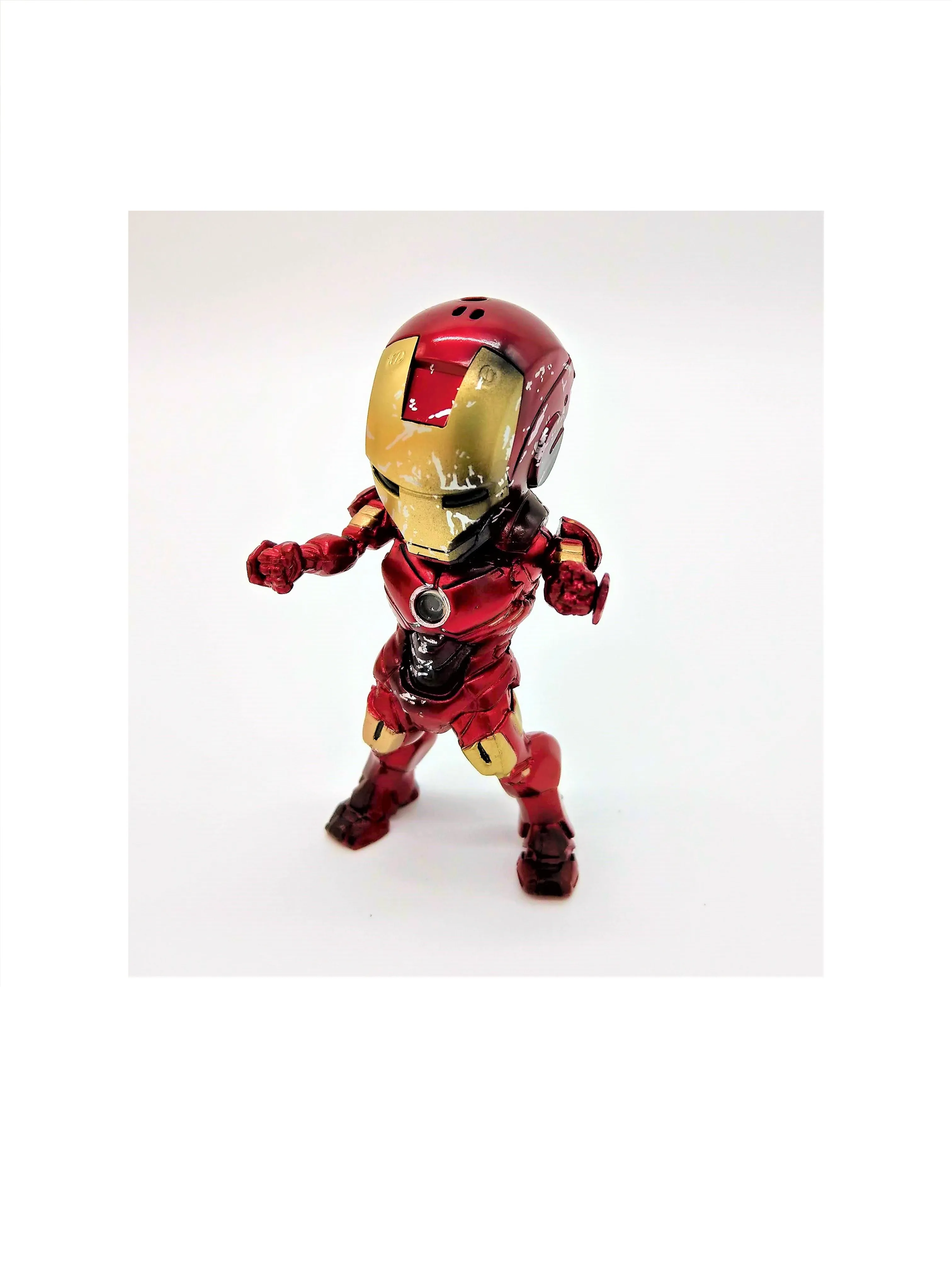 Battle Injured Iron Man from Avengers Endgame With LED eyes! (Batteries Included)
