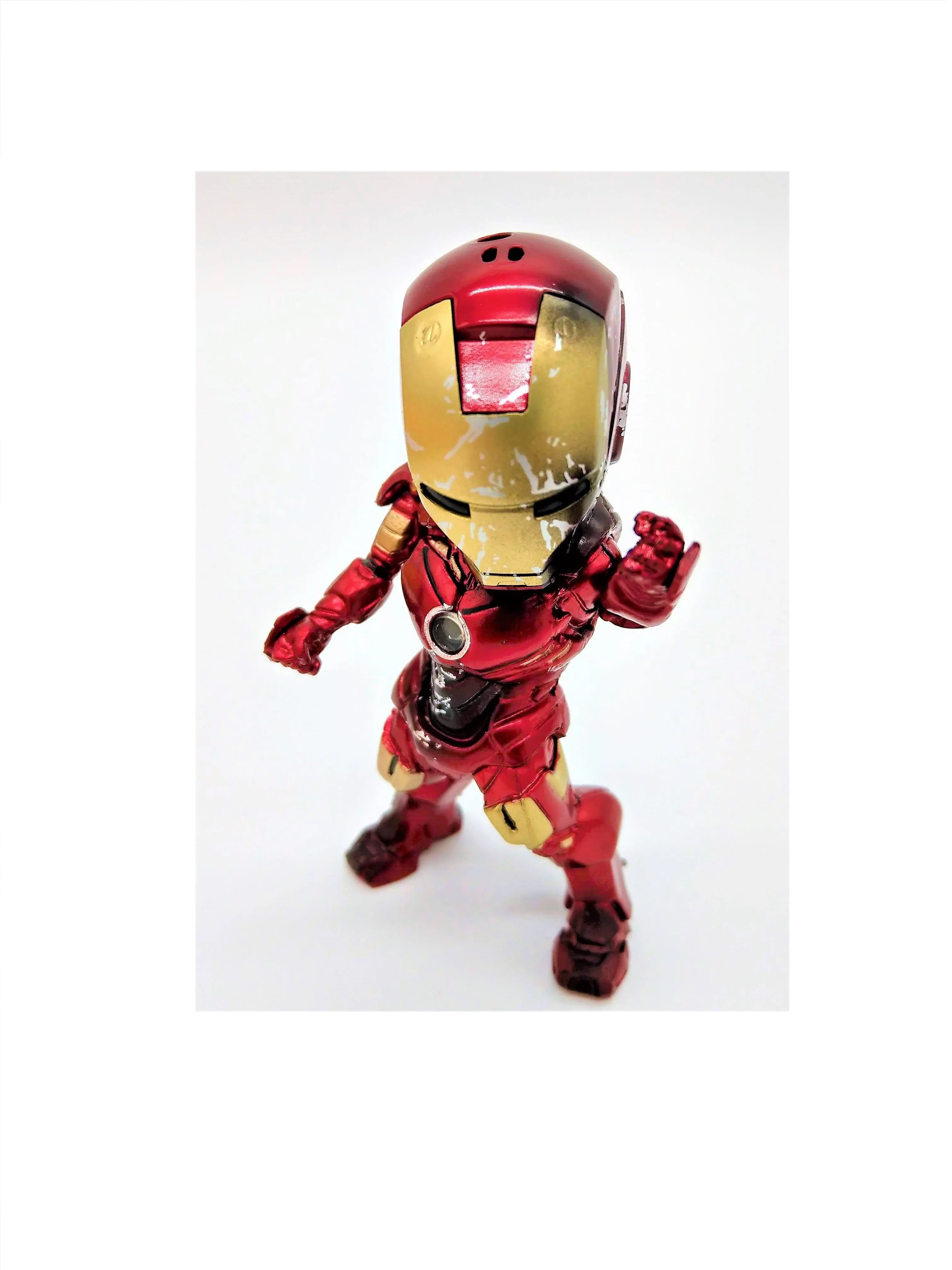 Battle Injured Iron Man from Avengers Endgame With LED eyes! (Batteries Included)