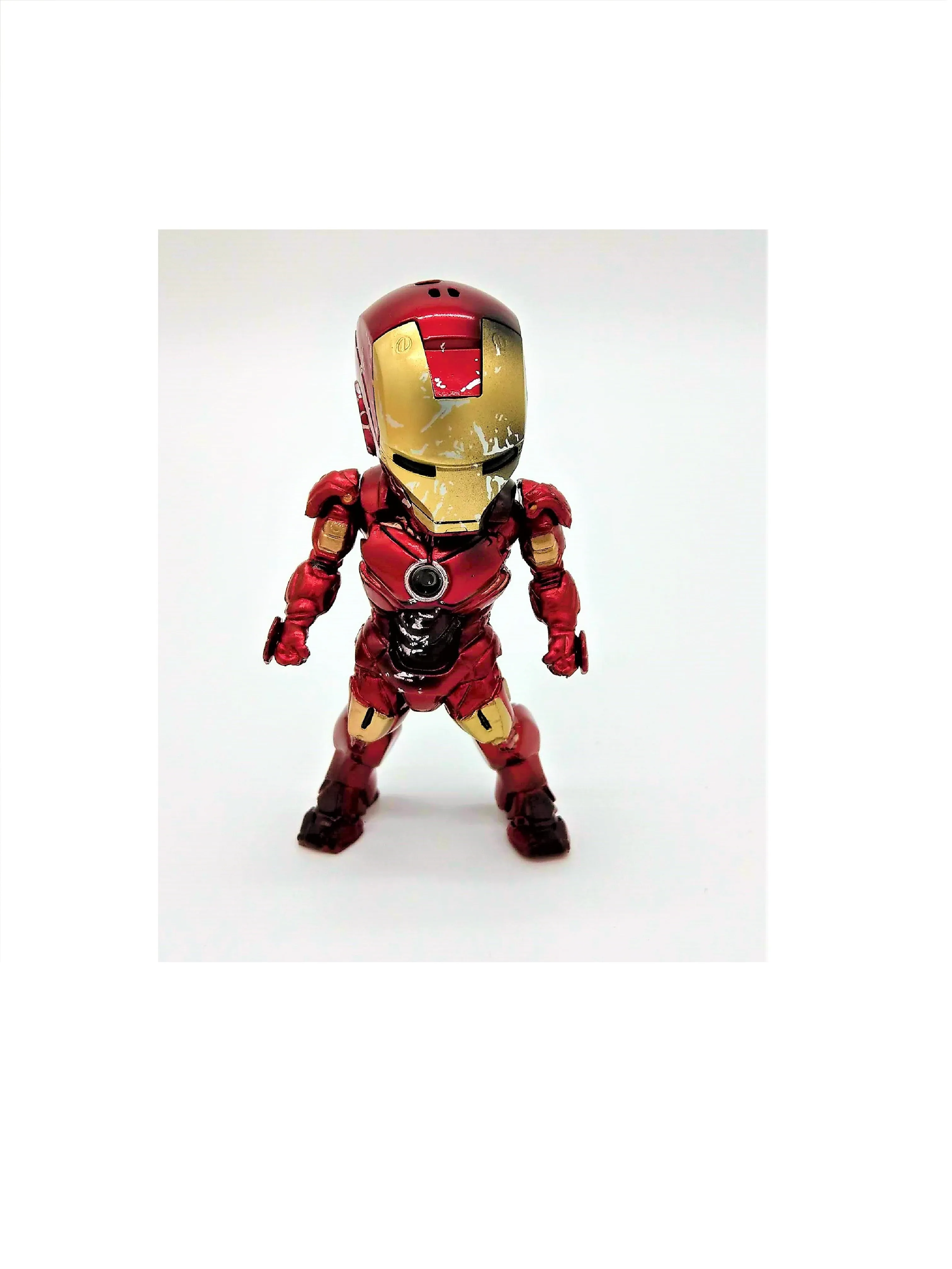Battle Injured Iron Man from Avengers Endgame With LED eyes! (Batteries Included)