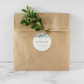 Blush Floral Greenery Birthday Favor Tags Template, Printable Party Thank You Tags, Editable INSTANT DOWNLOAD - BGF100