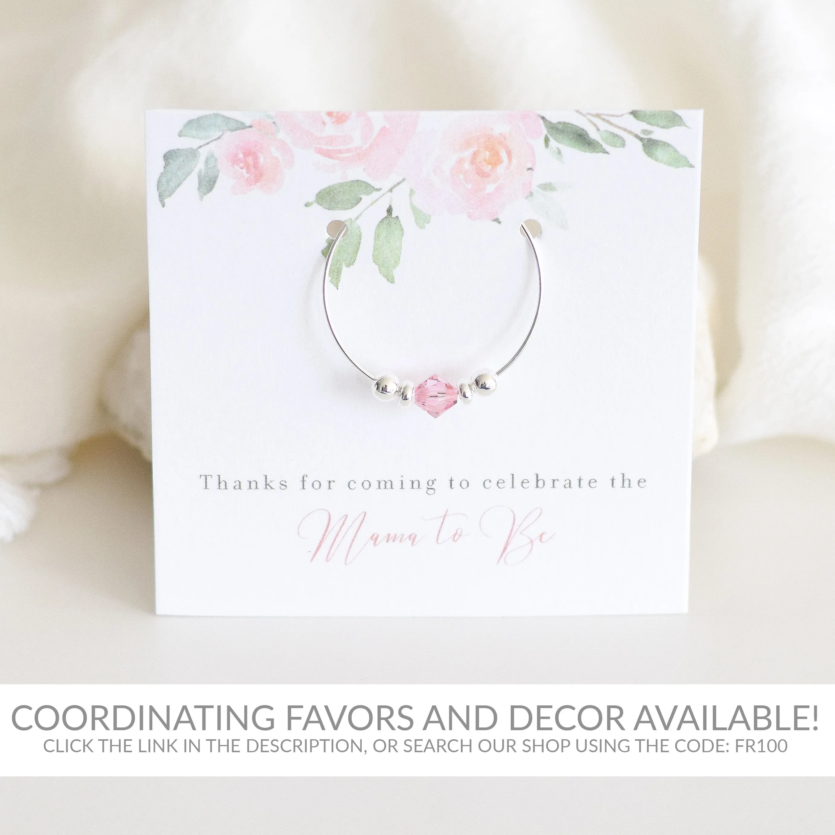 Blush Pink Floral Baby In Bloom Welcome Sign Template, Printable Large Baby Shower Welcome Sign, Editable INSTANT DOWNLOAD - FR100