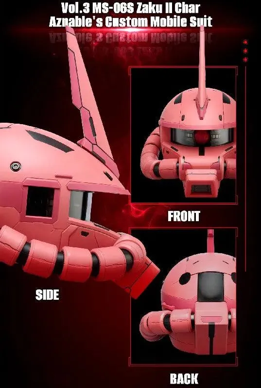 BN Head Collection Vol.3 MS-06S Zaku II [Char Aznable's Custom]