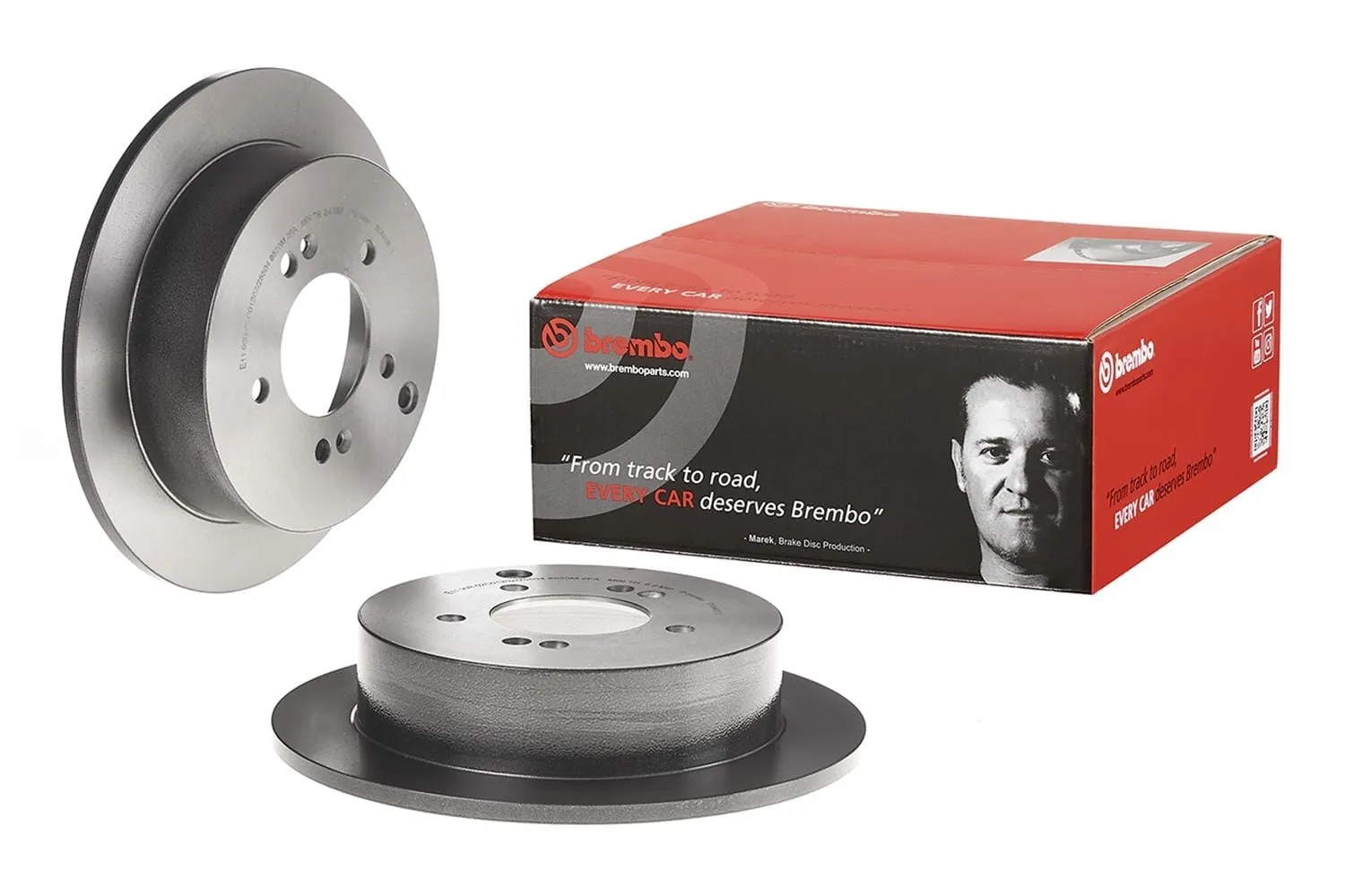 Brembo Disc Brake Pad and Rotor Kits KT00224