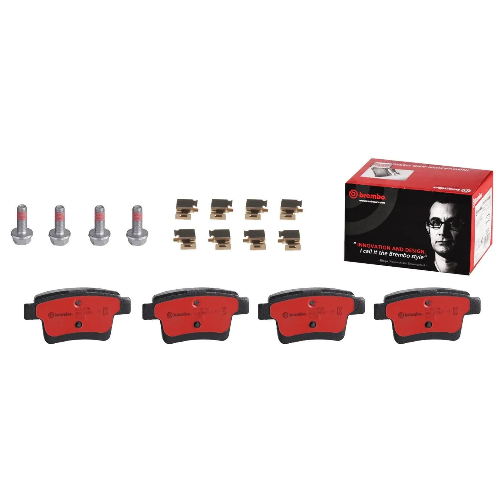Brembo Disc Brake Pad and Rotor Kits KT04226