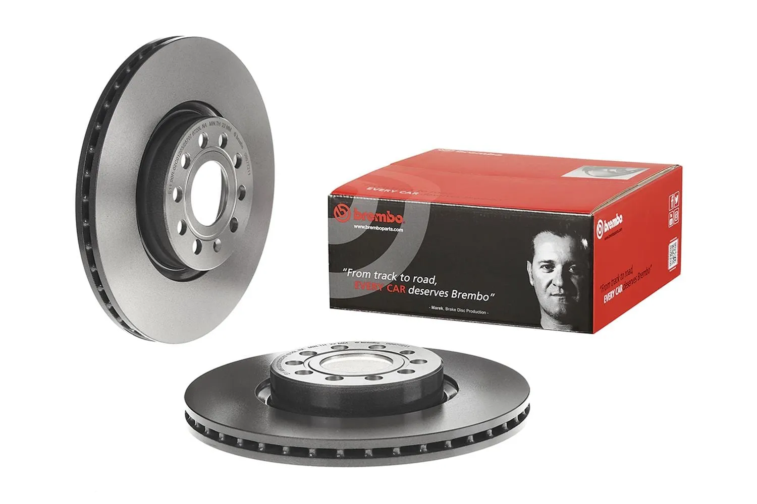 Brembo Disc Brake Pad and Rotor Kits KT04277