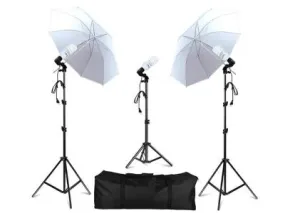 Camera Photography Studio Umbrella Continuous Lighting Kit