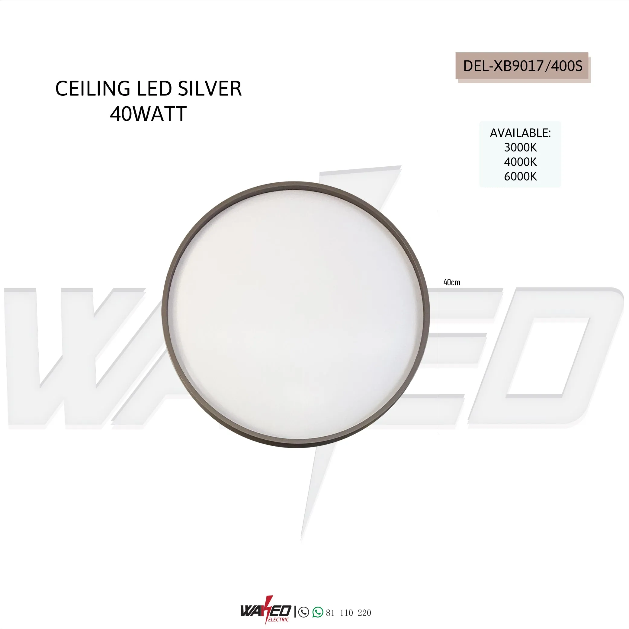 CEILING LED  - ROUND 40CM - 40W
