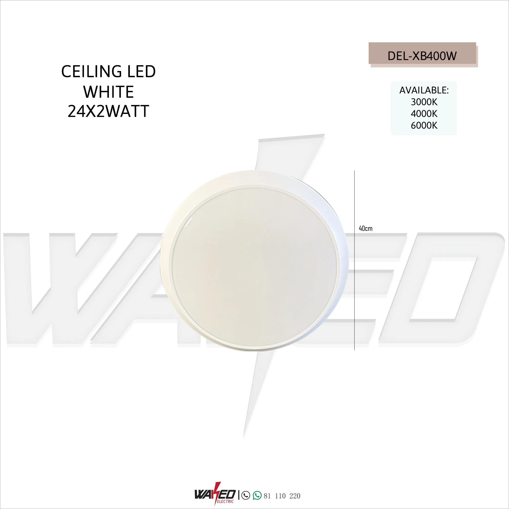 CEILING LED - ROUND 40CM