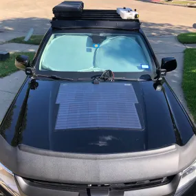 Chevrolet Colorado (2015-2022) Lensun 90W Hood Flexible Solar Panel