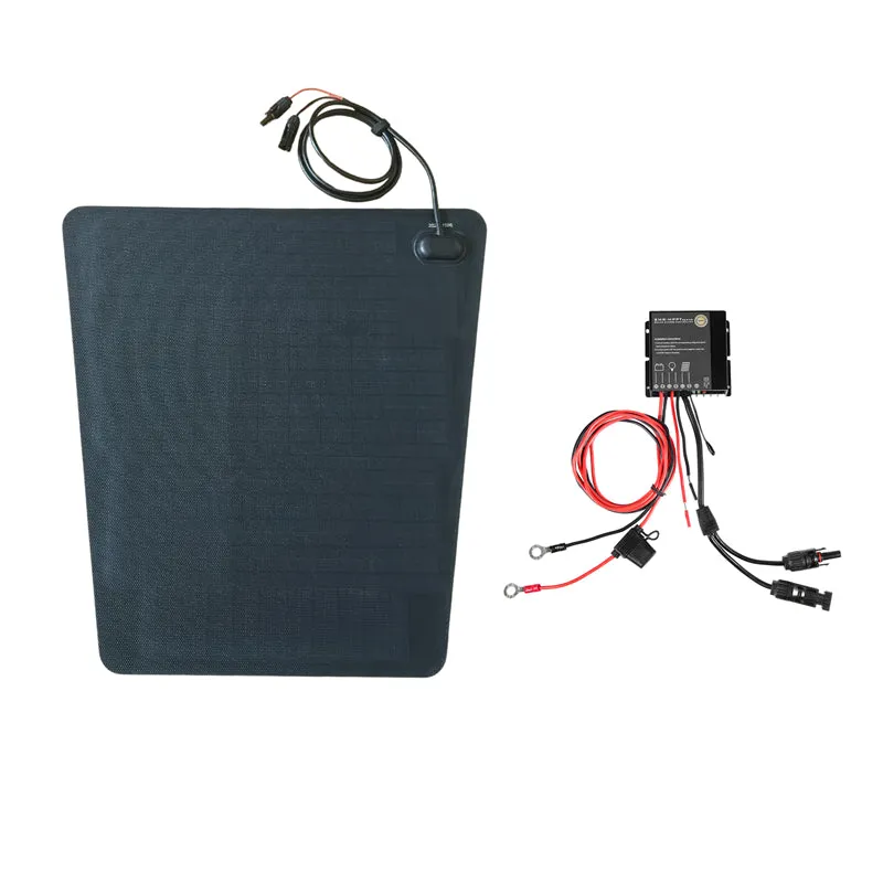 Chevrolet Colorado ZR2 Lensun 45W 12V Hood Flexible Solar Panel