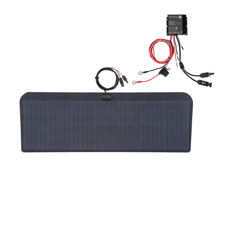 Chevrolet Express Van Lensun 75W Hood Flexible Solar Panel