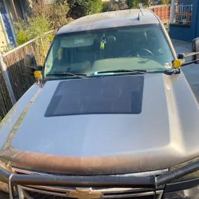 Chevrolet Silverado 1500 2500 3500(2001-2006) Lensun 100W Hood Flexible Solar Panel