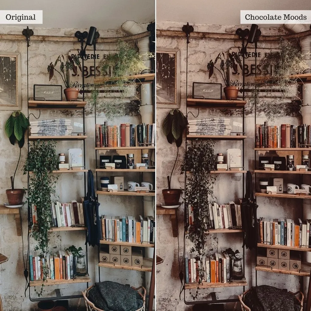 Chocolate Moods Instagram Presets for Lightroom Mobile & Desktop