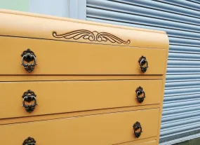 Custom Listing for Stevie Vintage Chest of Drawers painted in Terracotta