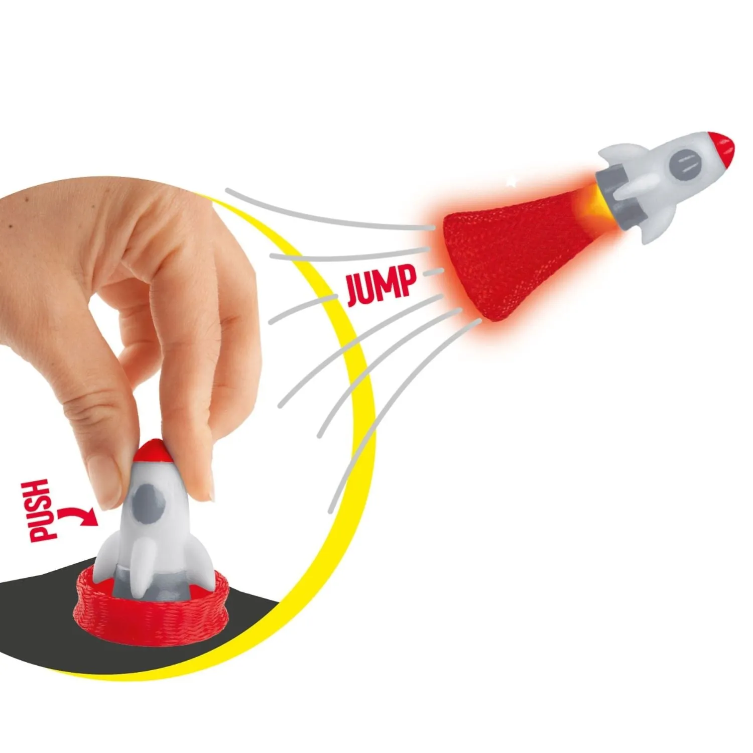 Depesche Monster Cars Jumping Rocket With Led