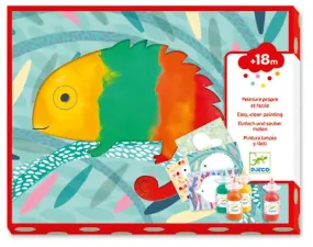 Djeco Squirt & Spread Painting Kit - Animals