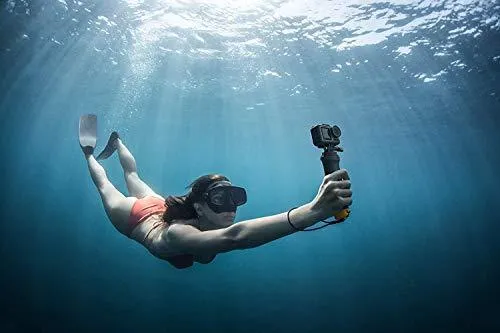 DJI Osmo Action - 4K Action Cam 12MP Digital Camera with 2 Displays 36ft Underwater Waterproof WiFi HDR Video 145° Angle, Black