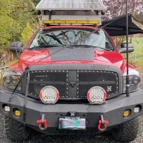 Dodge Ram 3rd Gen(2002-2009) Lensun 90W Hood Flexible Solar Panel