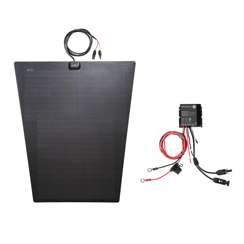 Dodge Ram 3rd Gen(2002-2009) Lensun 90W Hood Flexible Solar Panel