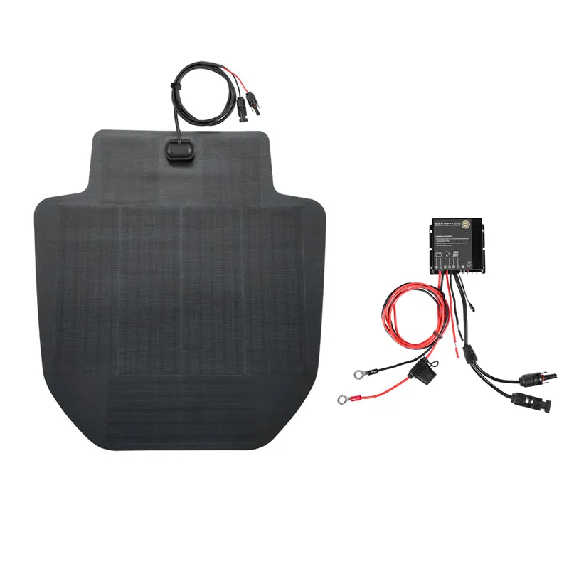 Dodge Ram HD 4th Gen(2010-2018) 2500 3500 Lensun 80W Hood Flexible Solar Panel