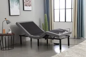 Double (Full) Adjustable Bed - Wireless Remote - Massage - USB ports