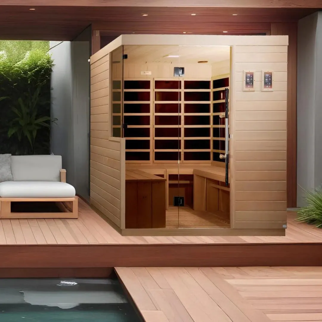 Dynamic Saunas La Sagrada 6 Person Ultra Low EMF FAR Sauna