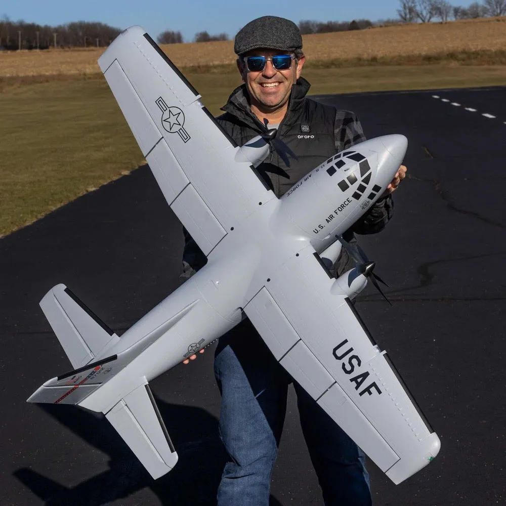 E-Flite EC-1500 Twin Cargo RC Plane (BNF Basic) EFL15750