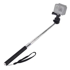 Extendable Handheld Selfie Monopod for GoProNEW HERO /HERO7 /6 /5 /5 Session /4 Session /4 /3  /3 /2 /1, DJI Osmo Action, Xiaoyi and Other Action Camera
