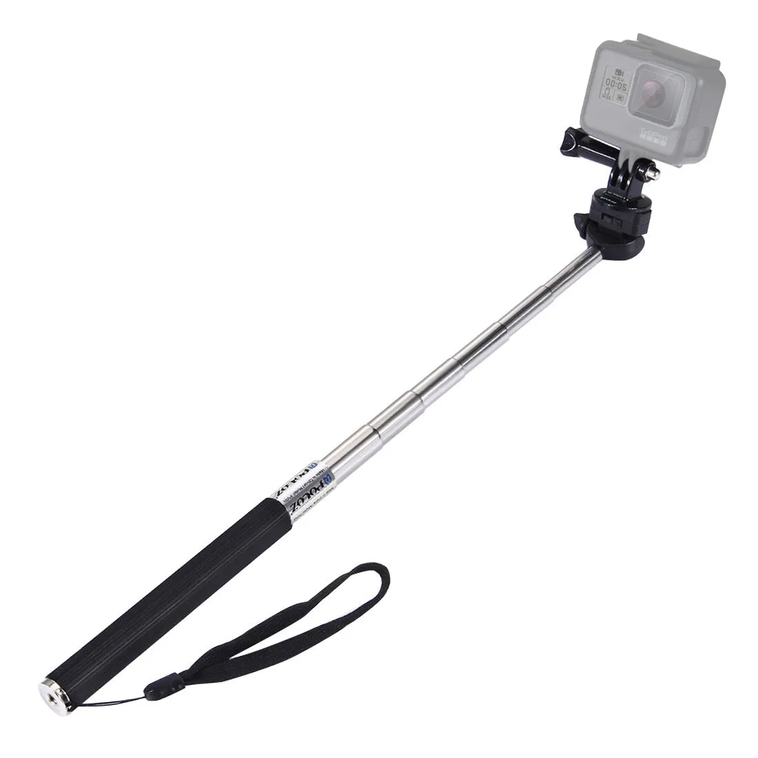 Extendable Handheld Selfie Monopod for GoProNEW HERO /HERO7 /6 /5 /5 Session /4 Session /4 /3  /3 /2 /1, DJI Osmo Action, Xiaoyi and Other Action Camera