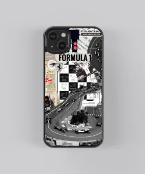 F1 Aesthetic Car Glass Phone Case Cover