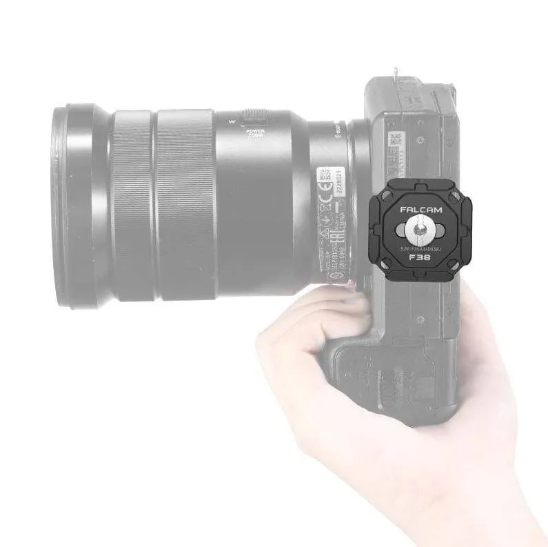 Falcam by Ulanzi F38 Universal Arca-Swiss Plate Quick Release System for Safe Lock Action Cameras
