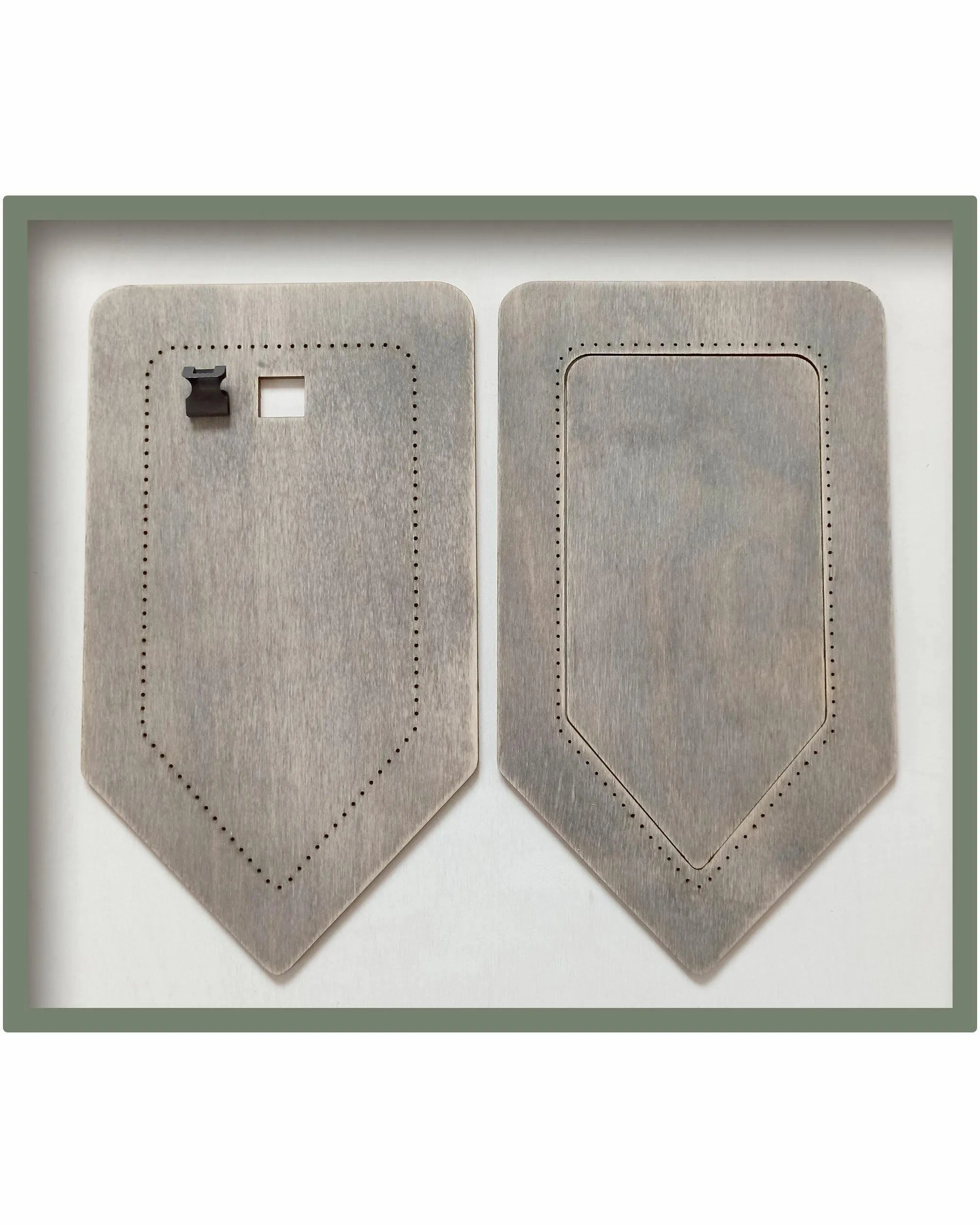 Flag (misty) DI-10/02 Cross-Stitch Display Frame