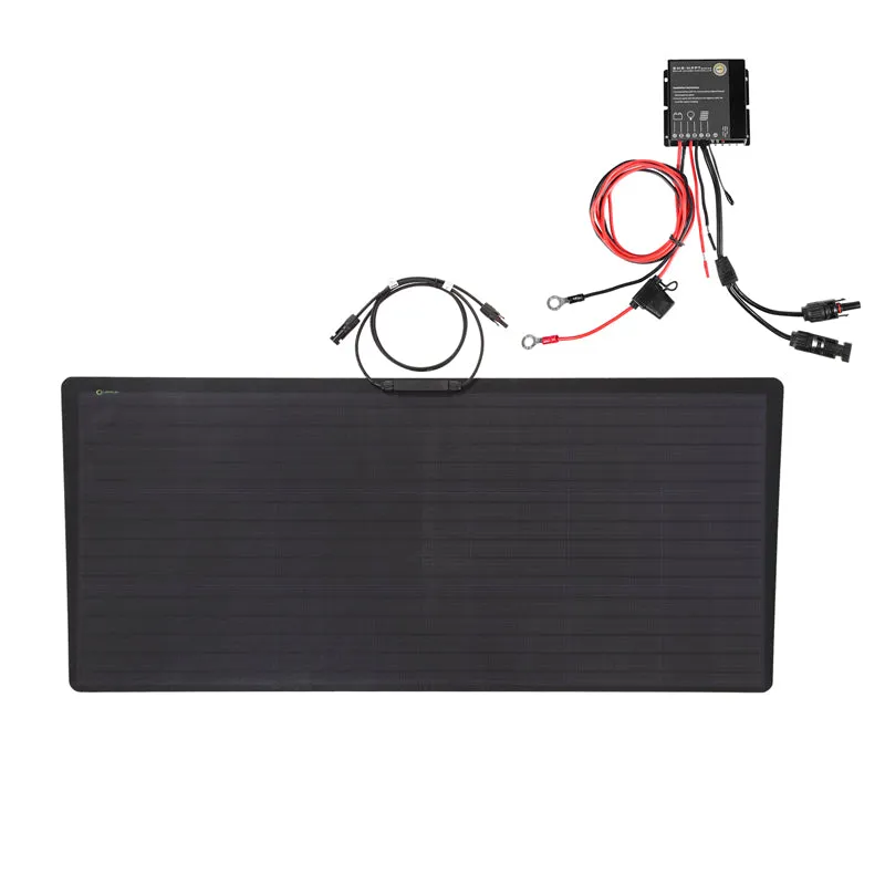 Ford Cargo Van (2018-Present) E250 E350 E450 Lensun 105W Hood Solar Panel