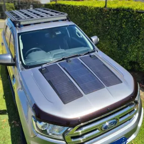 Ford Everest (2015-2022) Lensun 115W Bonnet Flexible Solar Panel
