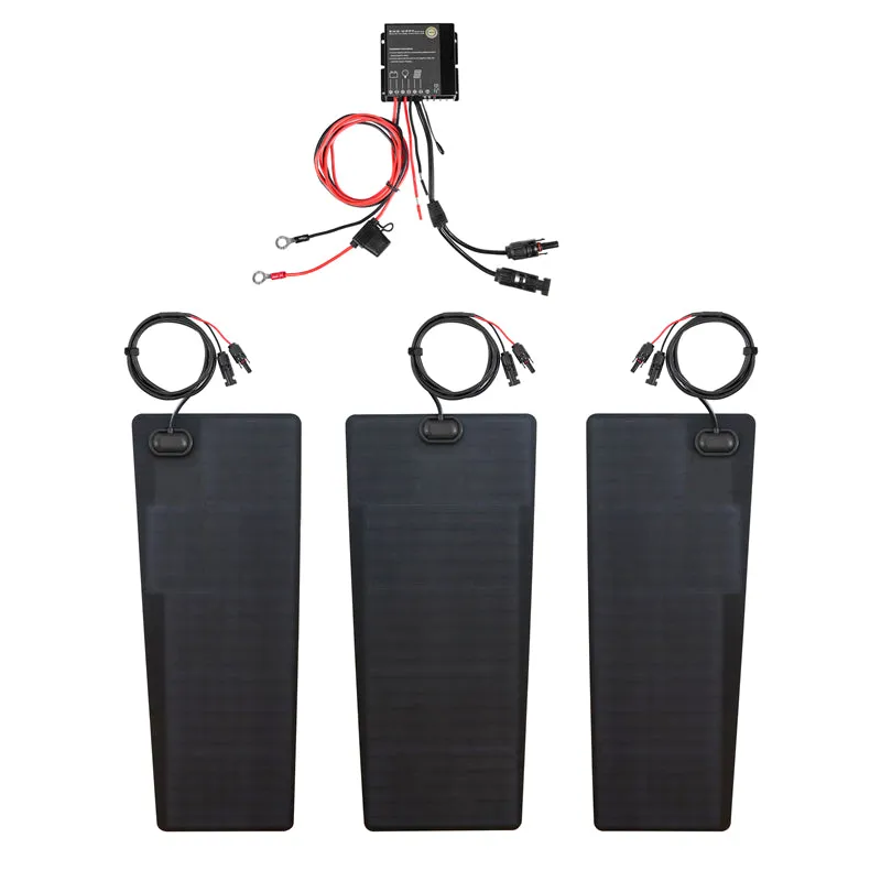 Ford Ranger T6 PX (2015–2022) Lensun 115W Bonnet Flexible Solar Panel