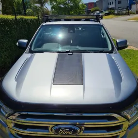 Ford Ranger T6 PX(2015–2022) Lensun 45W Bonnet Flexible Solar Panel